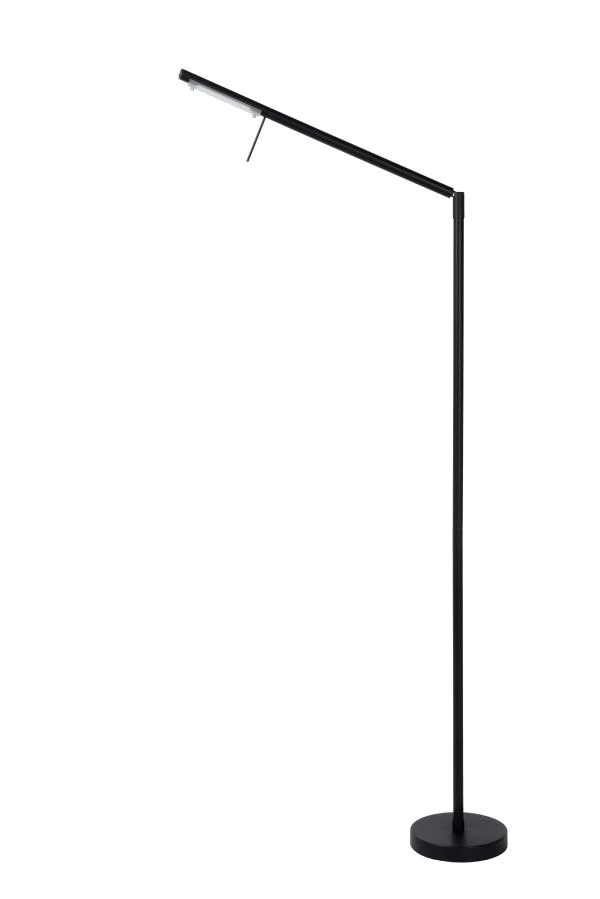 Lucide BERGAMO - Leeslamp - LED Dimb. - 1x6,9W 3000K - Zwart - uit